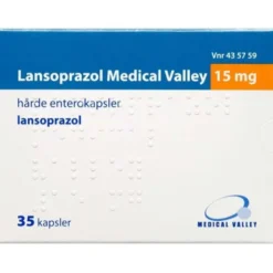 LANSOPRAZOL MEDICAL VALLEY 15 MG 35 STK
