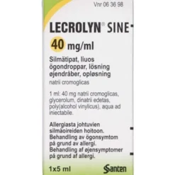 LECROLYN SINE ØJENDRÅBER 5 ML