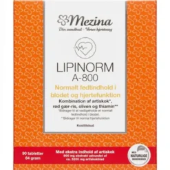 LIPINORM A-800 TABLETTER (90 STK.)