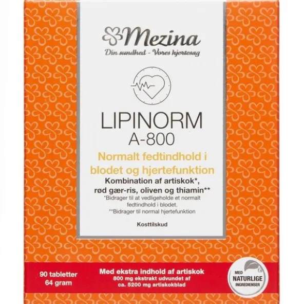 LIPINORM A-800 TABLETTER (90 STK.)