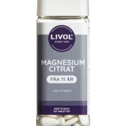 LIVOL MAGNESIUMCITRAT + B6 VIT