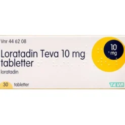 LORATADIN "TEVA" 10 MG 30 STK