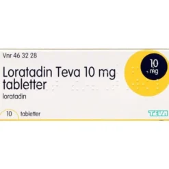 LORATADIN "TEVA" 10 MG 10 STK