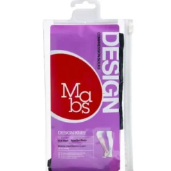 MABS DESIGN KNÆSTRØMPE (SORT/S)