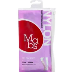 MABS NYLON KNÆSTRØMPE (SORT/L)