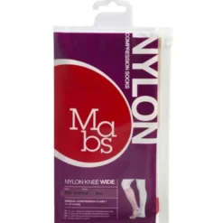 MABS NYLON WIDE KNÆSTRØMPER (SAND/S)