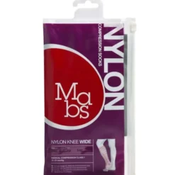 MABS NYLON WIDE KNÆSTRØMPER (SORT/L)