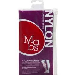 MABS NYLON WIDE KNÆSTRØMPER (SORT/M)