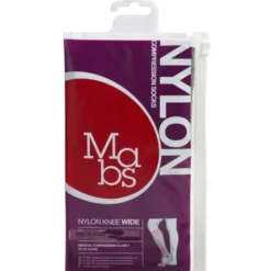 MABS NYLON WIDE KNÆSTRØMPER (SORT/S)