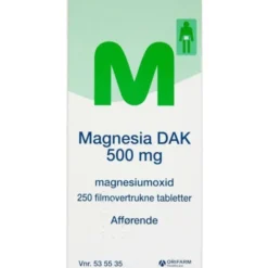 MAGNESIA "DAK" 250 STK