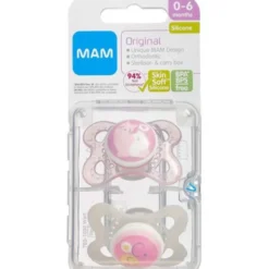 MAM ORIGINAL SILK TEAT SILIKONE SUT (0-6M)