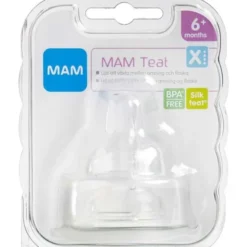 MAM SILK TEAT FLASKESUT (STR. X TIL VÆLLING)