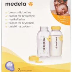 MEDELA SUTTEFLASKE (2X250 ML)