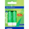MENTHOLATUM LÆBEPOMADE ORIGINAL 2 X 4.5 G