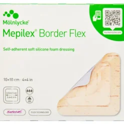 MEPILEX BORDER FLEX 10X10CM