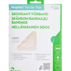 MEPILEX BORDER FLEX 10X10CM