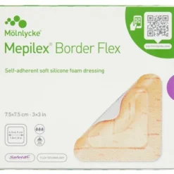 MEPILEX BORDER FLEX 7,5X7,5CM