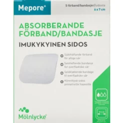 MEPORE SELVKLÆB FORBIND 6X7