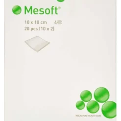 MESOFT KOMPRESSER (10X10 CM) 20 STK