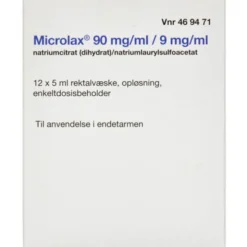 MICROLAX 12 X 5 ML (2C4)