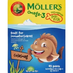 MÖLLERS OMEGA-3 FISK (COLA)