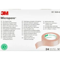 3M MICROPORE PAPIRTAPE (BEIGE/1,25 CM)