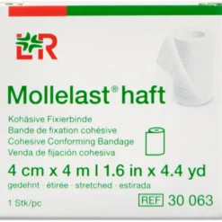 MOLLELAST HAFT FIKSERBIND (4 CM X 4 M)
