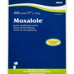 MOXALOLE PULVERE TIL ORAL OPLØSNING 100 STK