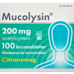 MUCOLYSIN 200 MG 100 STK