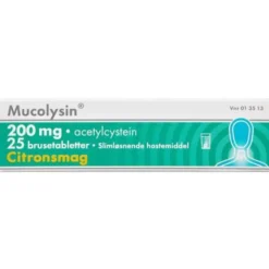MUCOLYSIN 200 MG 25 STK