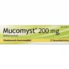 MUCOMYST 200 MG 25 STK