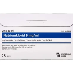 NATRIUMKLORID ISOTONISK SKYLLEVÆSKE (20X30 ML)