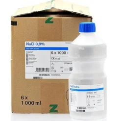 NATRIUMKLORID SKYLLEVÆSKE 0,9% (6 X 1000 ML)