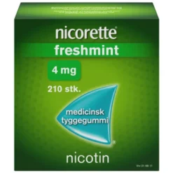 NICORETTE FRESHMINT 4 MG 210 STK