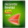 NICORETTE INVISI PLASTER 15MG 14 STK