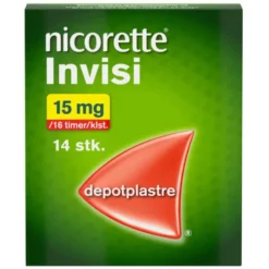 NICORETTE INVISI PLASTER 15MG 14 STK