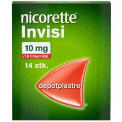 NICORETTE INVISI PLASTER 10MG 14 STK