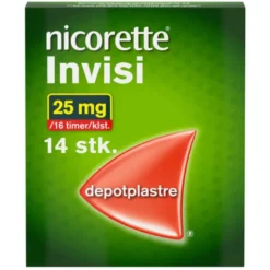 NICORETTE INVISI PLASTER 25MG 14 STK