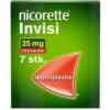 NICORETTE INVISI PLASTER 25MG 7 STK