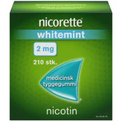 NICORETTE WHITEMINT 2 MG 210 STK