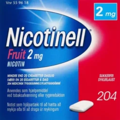 NICOTINELL FRUIT 2 MG 204 STK