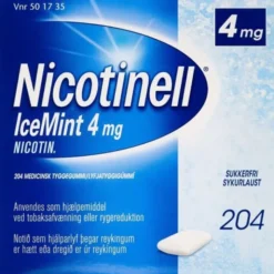 NICOTINELL ICEMINT 4 MG 204 STK
