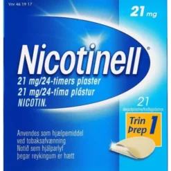NICOTINELL 21 MG/24 TIMER 21 STK