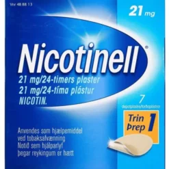 NICOTINELL 21 MG/24 TIMER 7 STK