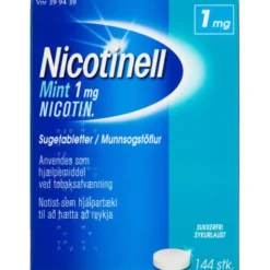 NICOTINELL MINT 1 MG