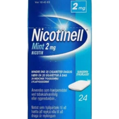 NICOTINELL MINT 2 MG 24 STK