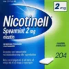 NICOTINELL SPEARMINT 2 MG 204 STK