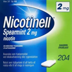 NICOTINELL SPEARMINT 2 MG 204 STK