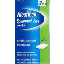 NICOTINELL SPEARMINT 2 MG 24 STK