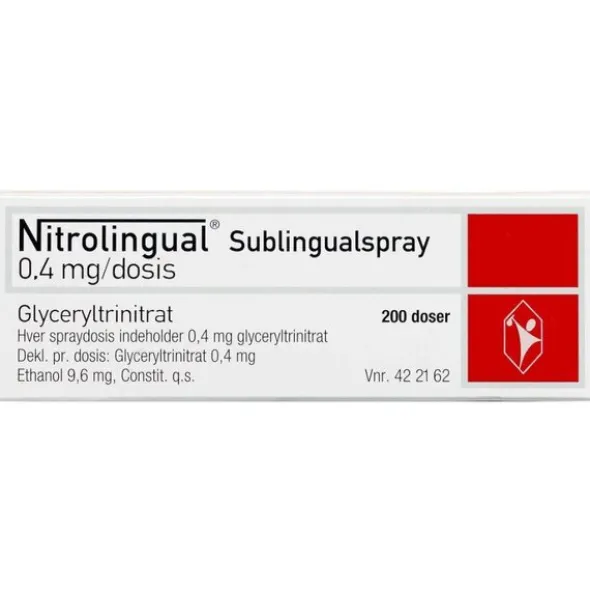 NITROLINGUAL SPRAY 0,4 MG/DOS
